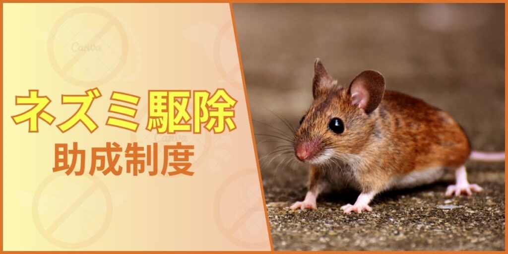 ネズミ駆除の助成制度